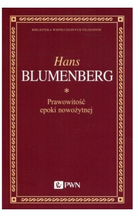 Prawowitość epoki nowożytnej - Hans Blumenberg - Ebook - 978-83-01-20343-6