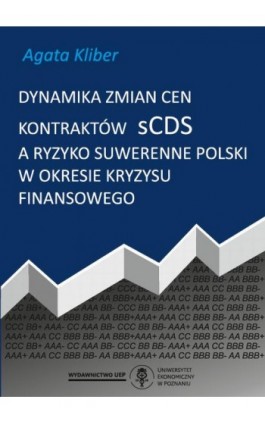 Dynamika zmian cen kontraktów sCDS a ryzyko suwerenne Polski w okresie kryzysu finansowego - Agata Kliber - Ebook - 978-83-66199-59-0