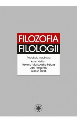 Filozofia filologii - Ebook - 978-83-235-4162-2