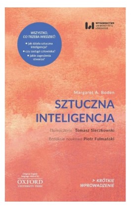 Sztuczna inteligencja - Margaret A. Boden - Ebook - 978-83-8142-644-2