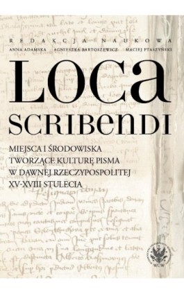Loca scribendi - Ebook - 978-83-235-2772-5