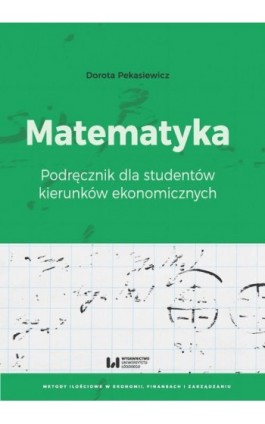 Matematyka - Dorota Pekasiewicz - Ebook - 978-83-8088-994-1