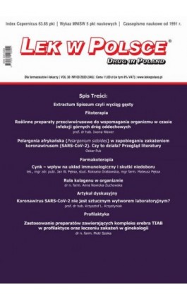 Lek w Polsce 3/2020 - Praca zbiorowa - Ebook