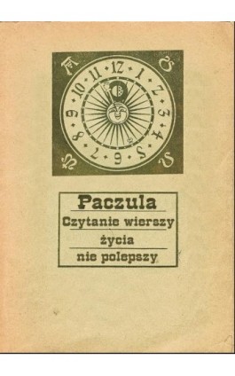 Czytanie wierszy życia nie polepszy - Paczula - Ebook - 978-83-66358-10-2