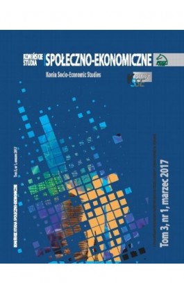 Konińskie Studia Społeczno-Ekonomiczne Tom 3 Nr 1 2017 - Ebook