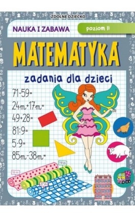 Matematyka Zadania dla dzieci Poziom II - Beata Guzowska - Ebook - 978-83-8114-730-9