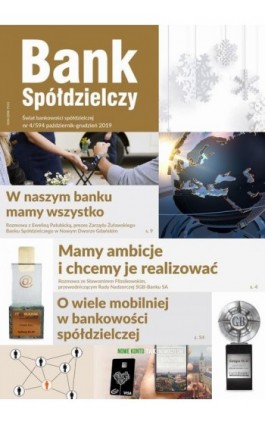 Bank Spółdzielczy 4/594, X-XII 2019 - Janusz Orłowski, Roman Szewczyk, Rafał Łopka, Dr H Gostomski - Ebook