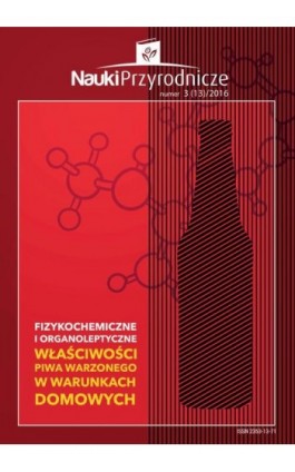 Nauki Przyrodnicze Nr 3 (13)/2016 - Małgorzata Budzeń - Ebook