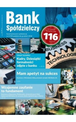 Bank spółdzielczy 4/590, październik-grudzień 2018 - Robert Azembski - Ebook