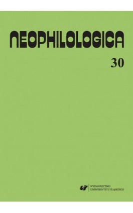 „Neophilologica” 2018. Vol. 30: Études sémantico-syntaxiques des langues romanes - Ebook
