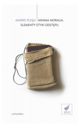 Minima moralia Elementy etyki odstępu - Andrei Pleşu - Ebook - 978-83-242-6413-1