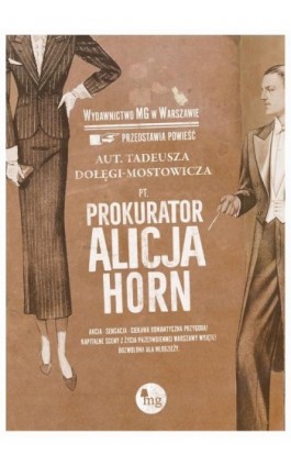 Prokurator Alicja Horn - Tadeusz Dołęga-Mostowicz - Ebook - 978-83-7779-596-5