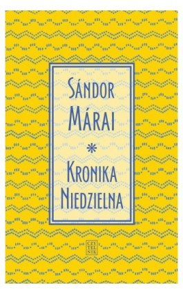 Kronika Niedzielna - Sandor Marai - Ebook - 978-83-07-03463-8