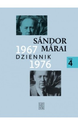 Dziennik 1967-1976 - Sandor Marai - Ebook - 978-83-07-03456-0