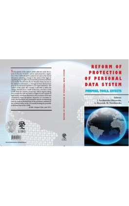 Reform Of Protection Of Personal Data System – Purpose, Tools - Ebook - 978-83-65697-29-5