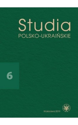 Studia Polsko-Ukraińskie 2019/6 - Ebook