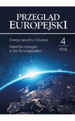 Przegląd Europejski 2019/4 - Ebook