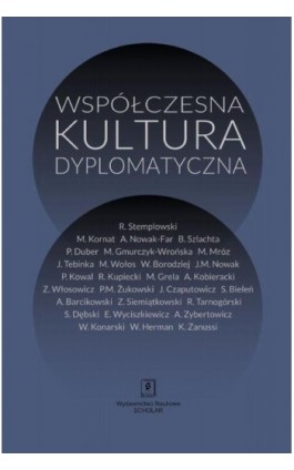 Współczesna kultura dyplomatyczna - Ryszard Stemplowski - Ebook - 978-83-7383-892-5