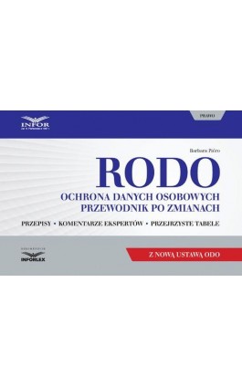 RODO. Ochrona danych osobowych. - Barbara Pióro - Ebook - 978-83-8137-330-2