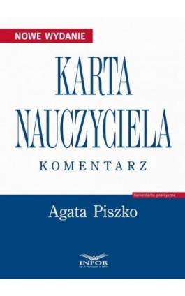 Karta Nauczyciela Komentarz - Agata Piszko - Ebook - 978-83-8137-359-3