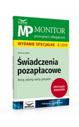 Świadczenia pozaplacowe - Alicja Kozłowska - Ebook - 978-83-8137-625-9