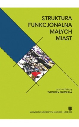 Struktura funkcjonalna małych miast - Ebook - 978-83-7525-298-9