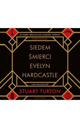 Siedem śmierci Evelyn Hardcastle - Stuart Turton - Audiobook - 978-83-8125-488-5