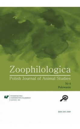 Zoophilologica. Polish Journal of Animal Studies 2018, nr 4: Polowanie - Ebook