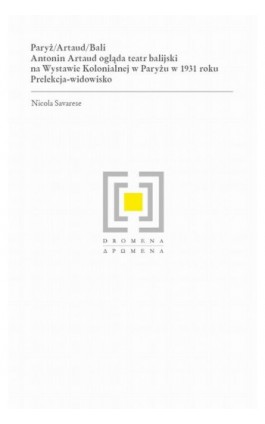 Paryż/Artaud/Bali - Nicola Savarese - Ebook - 978-83-235-3522-5