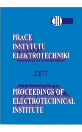 Prace Instytutu Elektrotechniki, zeszyt 276 - Praca zbiorowa - Ebook