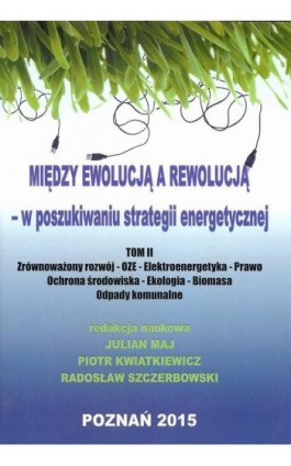 Między ewolucją a rewolucją - w poszukiwaniu strategii energetycznej Tom 2 - Ebook - 978-83-64541-05-6