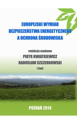 Europejski wymiar bezpieczeństwa energetycznego a ochrona środowiska - Ebook - 978-83-64541-02-5