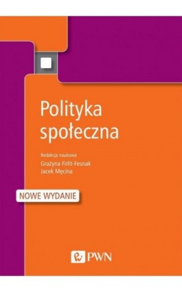 Polityka społeczna - Ebook - 978-83-01-20341-2
