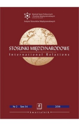 Stosunki Międzynarodowe nr 2(54)/2018 - Roberto Rabel - Ebook