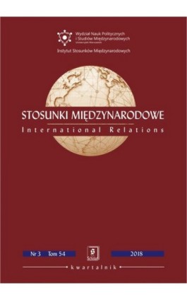 Stosunki Międzynarodowe nr 3(54)/2018 - Ryszard Zięba - Ebook