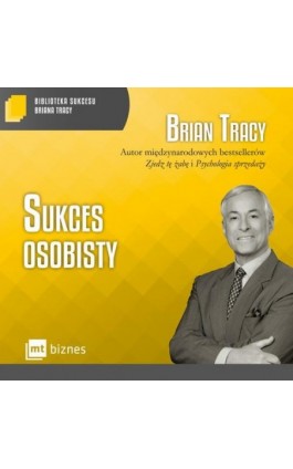 Sukces osobisty - Brian Tracy - Audiobook - 978-83-8087-054-3