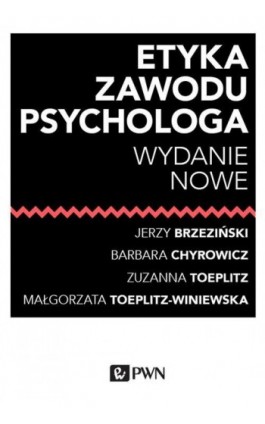 Etyka zawodu psychologa - Jerzy Brzeziński - Ebook - 978-83-01-20625-3