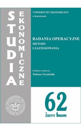 Badania operacyjne. Metody i zastosowania. SE 62 - Ebook - 978-83-7246-684-6