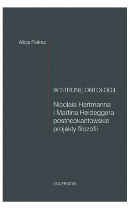 W stronę ontologii - Alicja Pietras - Ebook - 978-83-242-1547-8