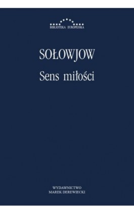 Sens miłości - Włodzimierz Sołowjow - Ebook - 978-83-64408-26-7