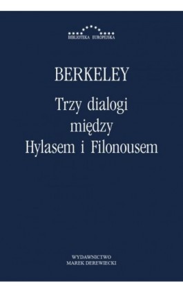 Trzy dialogi między Hylasem i Filonousem - George Berkeley - Ebook - 978-83-64408-10-6