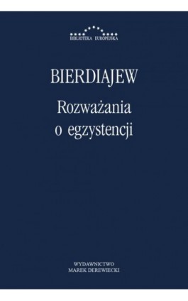 Rozważania o egzystencji - Mikołaj Bierdiajew - Ebook - 978-83-64408-17-5