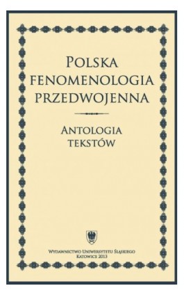 Polska fenomenologia przedwojenna - Ebook - 978-83-8012-017-4