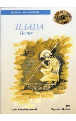 Iliada - Homer - Audiobook - 978-83-7699-898-5