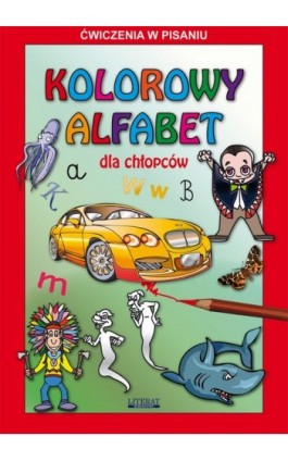 Kolorowy alfabet dla chłopców - Beata Guzowska - Ebook - 978-83-7898-395-8