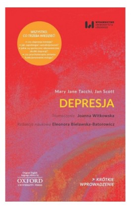 Depresja - Mary Jane Tacchi - Ebook - 978-83-8142-953-5