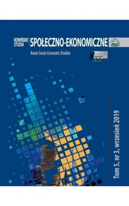 Konińskie Studia Społeczno-Ekonomiczne Tom 5 Nr 3 2019 - Ebook