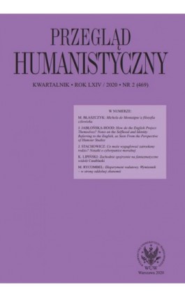 Przegląd Humanistyczny 2020/2 (469) - Ebook
