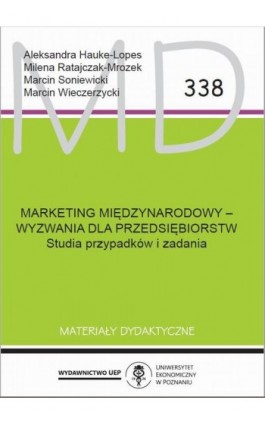 Marketing międzynarodowy - wyzwania dla przedsiębiorstw - Ebook - 978-83-8211-025-8