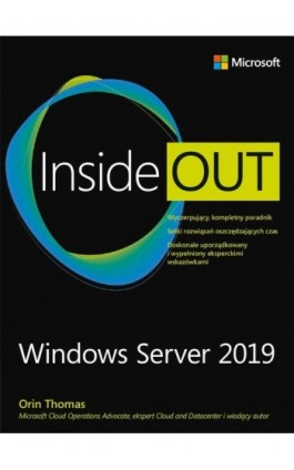 Windows Server 2019 Inside Out - Orin Thomas - Ebook - 978-83-7541-433-2